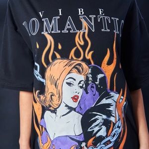Vibe Romanic Fire SHEIN shirt